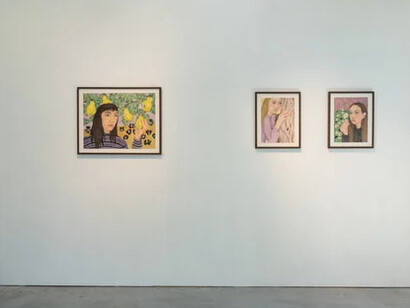 Various artists, Al di là, exhibition view. Courtesy of Verduyn Gallery