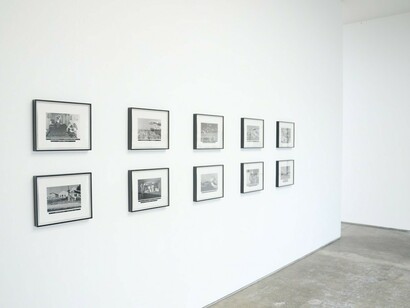 Allan Sekula. Early Works, exhibition view. Courtesy of Christopher Grimes Gallery