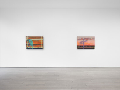 Whitney Bedford, exhibition view. Courtesy of Miles McEnery Gallery