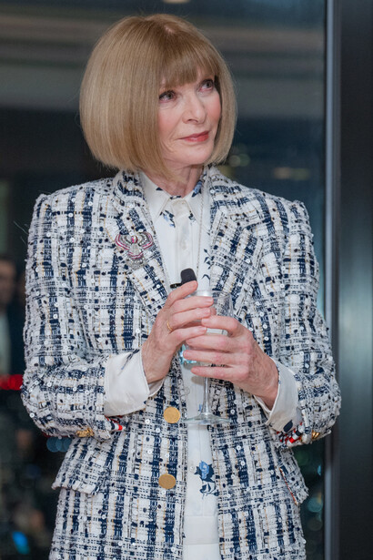 A carreira de Anna Wintour começou na Swinging London, onde desenvolveu sua visão única sobre moda e cultura editorial. Anna Wintour recebeu o título de Oficial da Ordem do Império Britânico (OBE), uma honraria concedida a pessoas que fizeram contribuições significativas para sua região ou país. Esse é o segundo nível mais alto da Ordem do Império Britânico, abaixo do CBE e acima do MBE