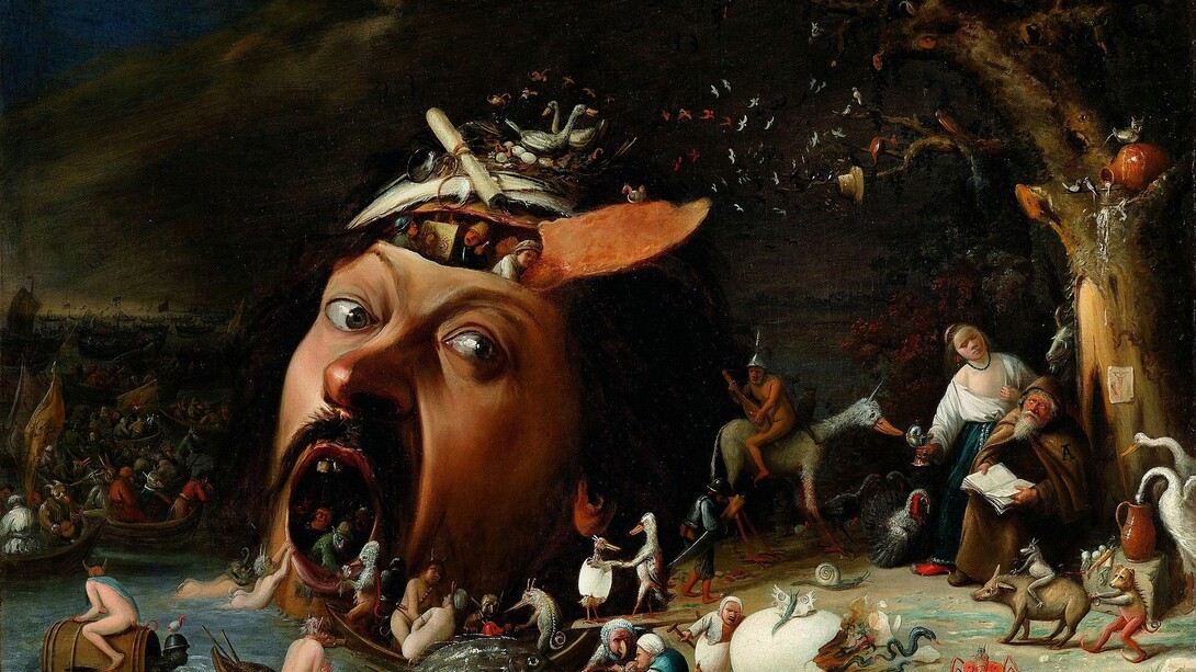 «La tentación de San Antonio» (1650), Joos van Craesbeeck