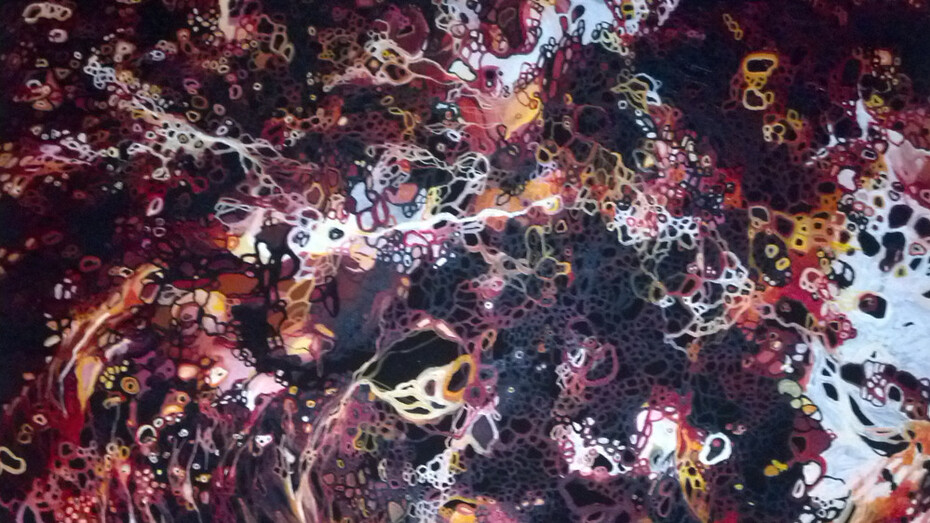 Topiramate, obra de la serie Migraine de Bethany Noël