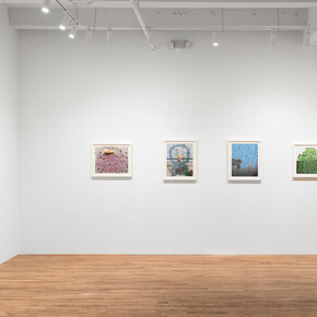 Isaac Tin Wei Lin, Intertwined infinities, exhibition view. Courtesy of Fleisher/Ollman Gallery