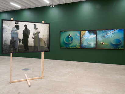 Various artists, 1, 2, 3, exhibition view. Courtesy of A4