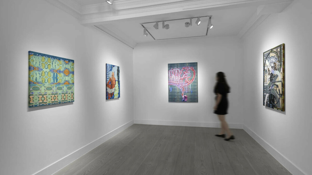 Various artists, Interweave, exhibition view. Courtesy of Gazelli Art House