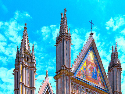 Vista de la fachada de la catedral