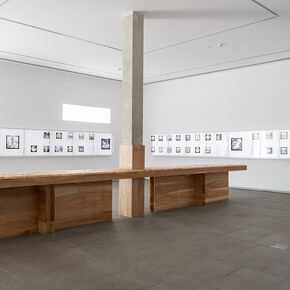 Photographic encounters along the Gulf coasts, 2025. Installation view: photography gallery, Al Manakh, Sharjah. Image courtesy of Sharjah Art Foundation. Photo by Motaz Mawid