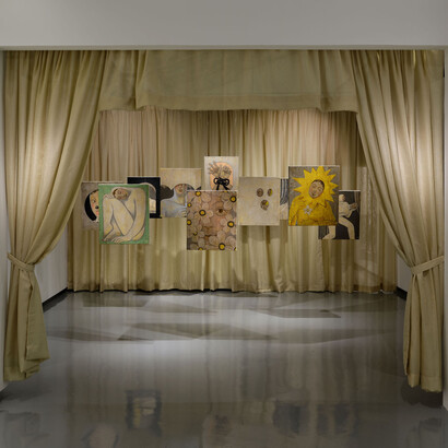 Eko Bintang, Role / Play, exhibition view. Courtesy of Sullivan+Strumpf