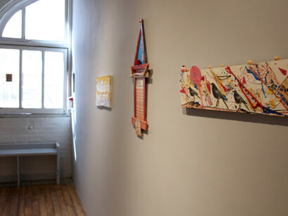 On the Wall, Exhibition view. Courtesy of Carter Burden Gallery