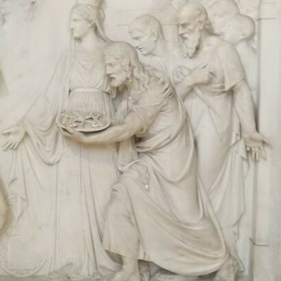 G.M. Benzoni, Monumento alla Pace, 1840-1844. Particolare del bassorilievo. Bergamo, Pinacoteca Giacomo Carrara, foto Francesca Panseri