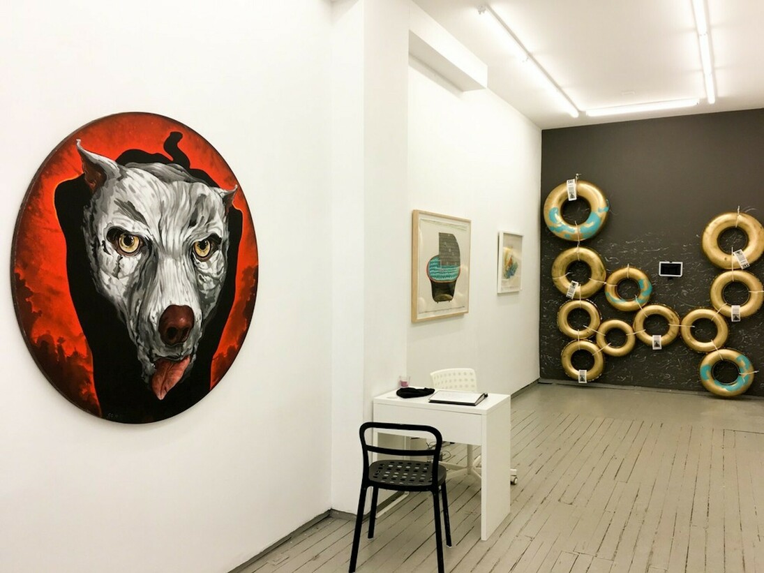 Spring 2017 Group Show, Exhibition view. Courtesy of Lyle O. Reitzel Gallery