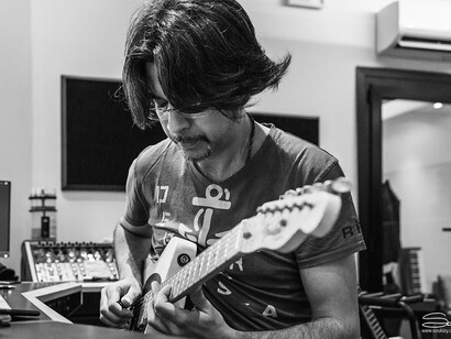 Marco Leo chitarrista degli Ujig