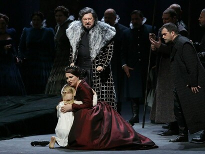 A scene from Anna Bolena by Donizetti