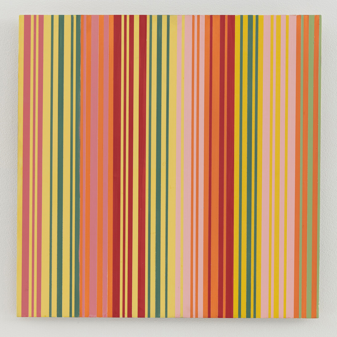Michael Scott, Untitled (#1213.03), 2013, Enamel on aluminum, 15 x 15 inches