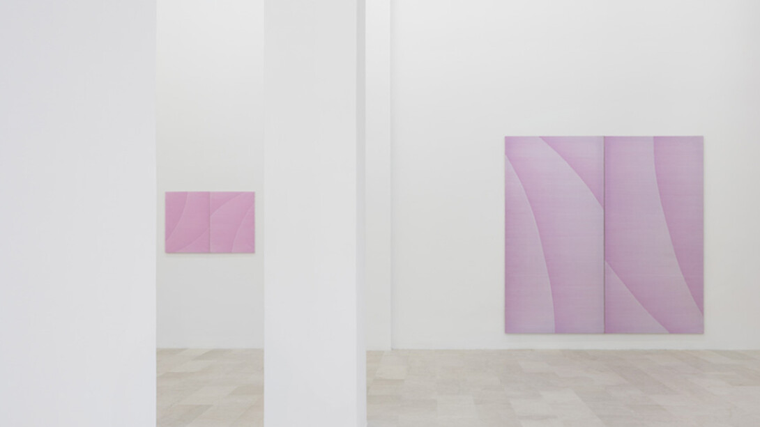 Irma Blank. Life Line, Exhibition view. Courtesy of P420