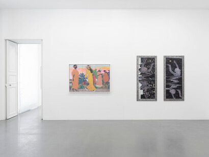 Various artists, Femmes, exhibition view. Courtesy of Perrotin Gallery