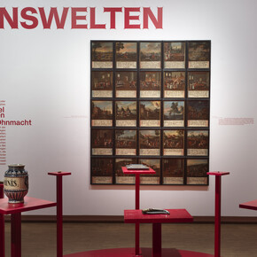 Bauern­krieg 1626. Zwischen geschichte und fiktion, ausstellungsansicht. Mit freundlicher genehmigung des Schlossmuseums Linz