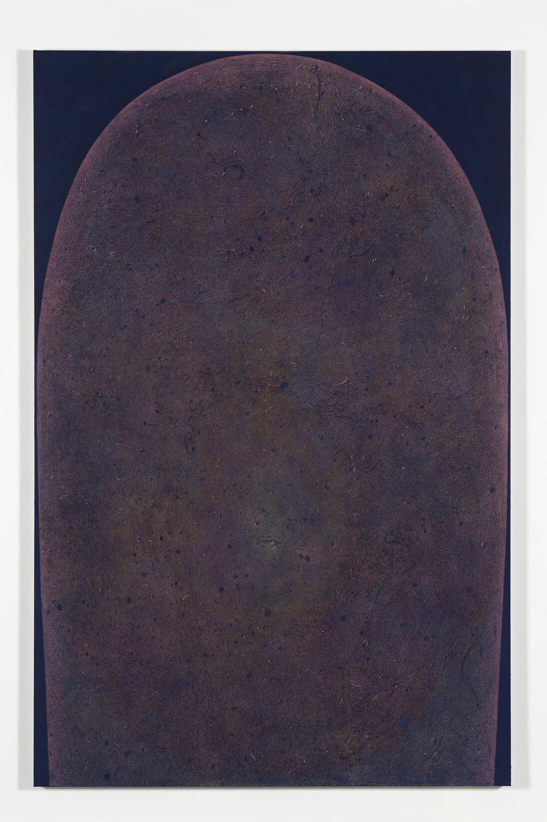 Luisa Rabbia, LingamYoni (1), 2017
acrylic and colored pencil on paper mounted on canvas, 74 x 48 inches (188 x 122 cm). Courtesy of Peter Blum Gallery, New York
 