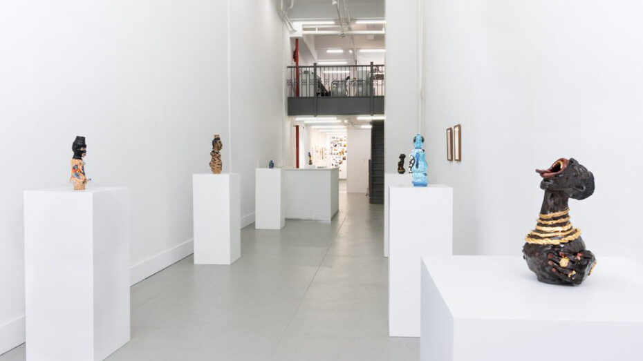 Anthony Peyton Young, From the ground up, exhibition view. Courtesy of CLAMP