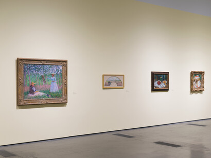 Various artists, Collecting impressionism at LACMA, exhibition view. Courtesy of Los Angeles County Museum of Art