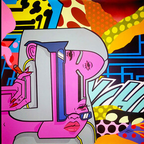 When Eyes Begin to Talk. Courtesy of 5 Art Gallery 