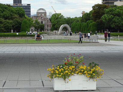 Parque de la Paz de Hiroshima, Japón, epicentro de la explosión atómica. Foto: Felipe Sérvulo
