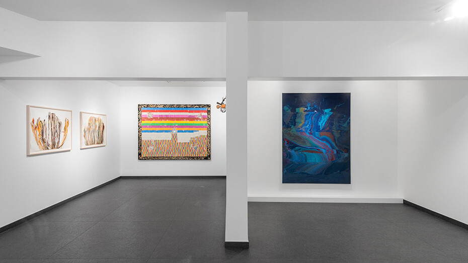 Artistes divers, Plein soleil, vue de l'exposition. Avec l'aimable autorisation de Galleria Continua