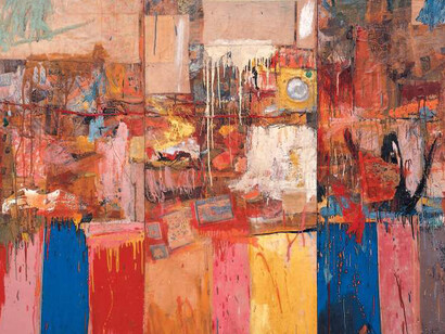 Colección, 1954/1955, cortesía de Robert Rauschenberg Foundation, Nueva York, EE. UU