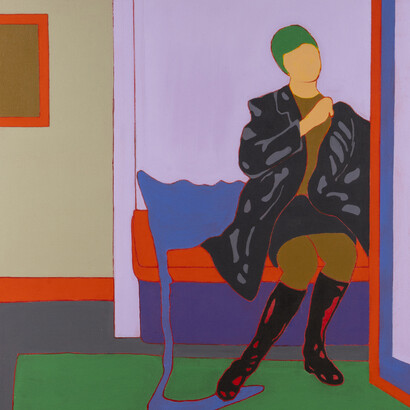 Erica Rutherford, The coat (The mirror), 1970. Avec l’aimable autorisation du Musée des beaux-arts du Canada 