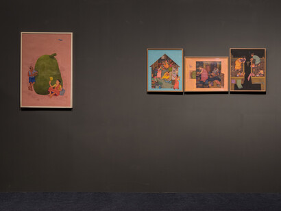 Soma Das, The new in the everyday, exhibition view. Courtesy of Emami Art