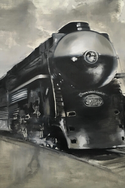 Gregg Chadwick
Empire State Express
60"x48" oil on linen 2016
