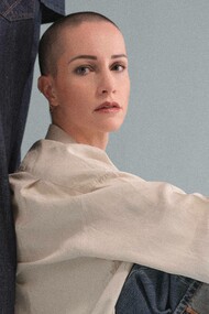 Veronica Brevi, fondatrice di TheVerticaLine, marchio di sneakers artigianali