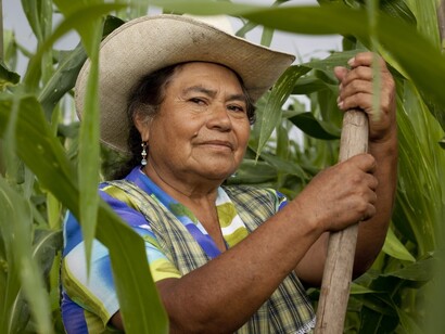 Agricultora mexicana