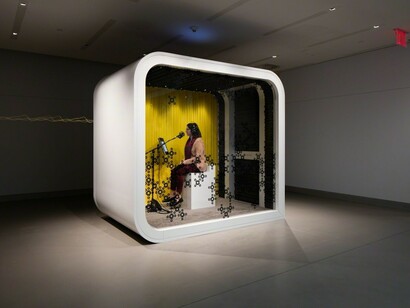 Offer Your Voice, Exhibition view. Courtesy of Rubin Museum of Art