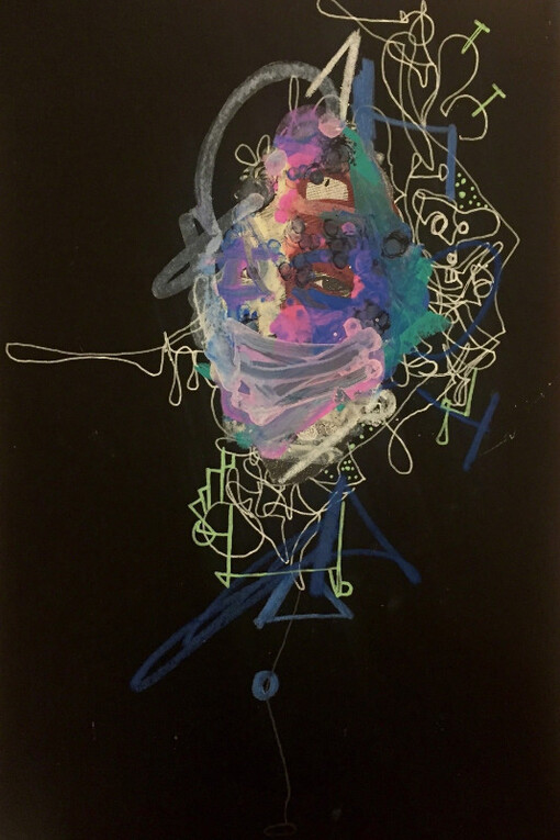 Collision of Gray Matter. Courtesy of AFA Gallery