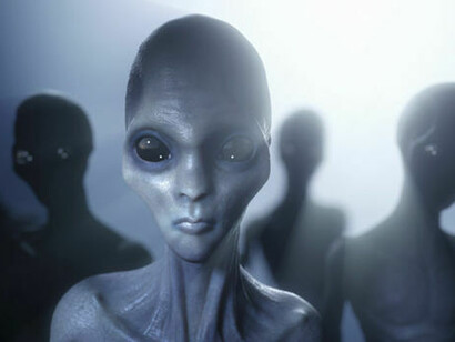 Recreación de extraterrestres humanoides