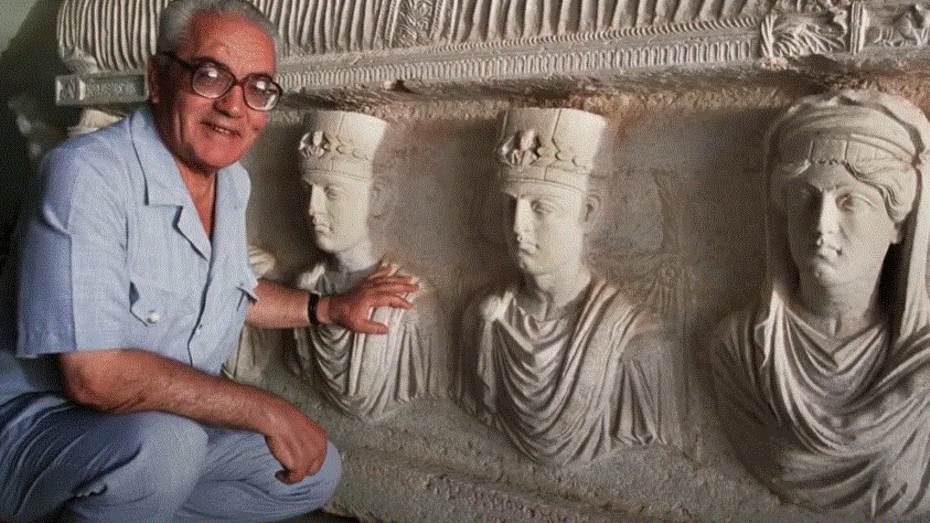 L'archeologo siriano Khaled Asaad