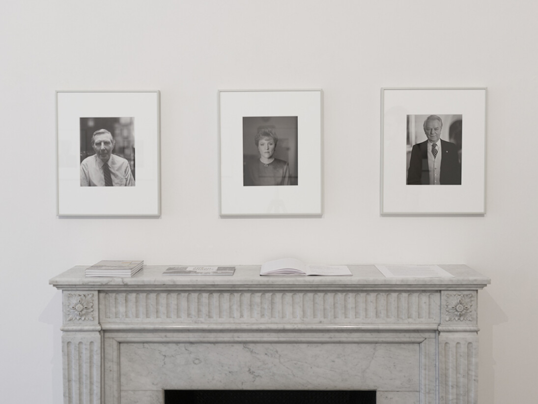 Portraits of the United States Congress 1986-1987, Exhibition view. Courtesy of Deborah Bell Photographs