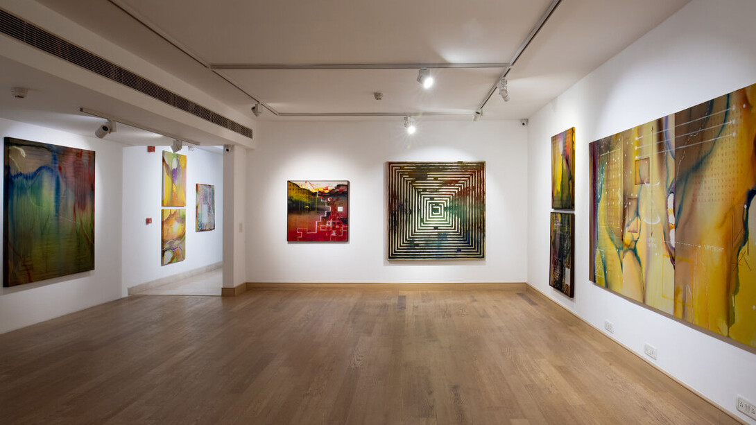 Deshna Shah, Poetry none the less science, exhibition view. Courtesy of Nature Morte