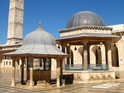 The Omayyadi Mosque in Aleppo