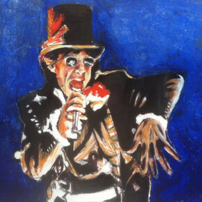 Ronnie Wood, Sympathy for the Devil. Courtesy of HG Contemporary