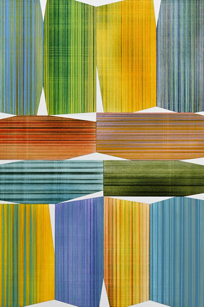 Erick Johnson, Double up, 2024. Courtesy of Kathryn Markel Fine Arts Gallery