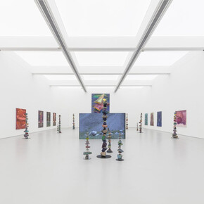 Necklace, exhibition view. Courtesy of Hive Center for Contemporary Art