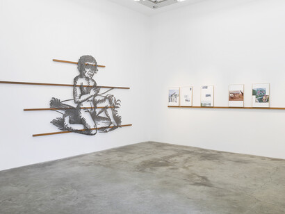 Iván Argote, View of the exhibition Deep Affection by Ivan Argote Perrotin Paris. Photo: Claire Dorn © Iván Argote / ADAGP, Paris 2018