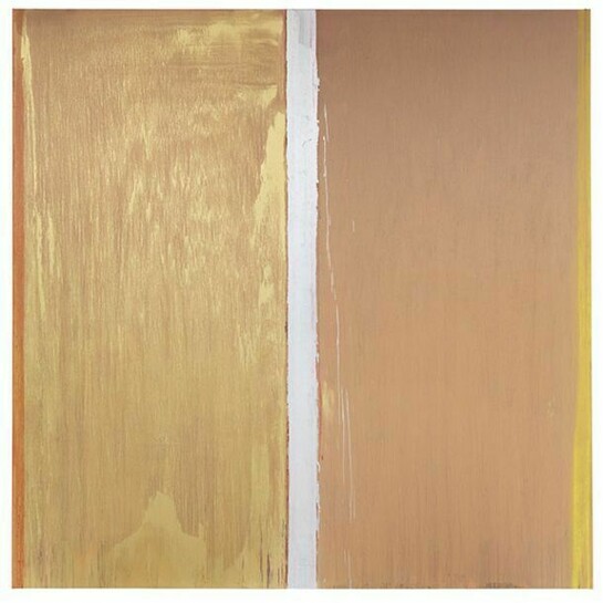 Pat Steir, Colors Without Names, 2013, Oil on canvas, 11 x 11 feet, 132 x 132 inches, 335.3 x 335.3 centimeters