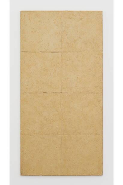 Chung Chang-Sup, "Meditation 94502”, 1994, Tak fiber on canvas, 244 x 122 cm / 96 1/16 x 48 1/32 inches, Courtesy Galerie Perrotin