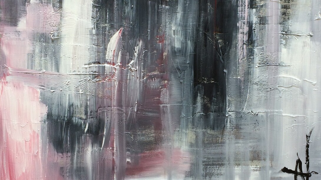 Natalia Gromicho. Face. 100 x 100 cm
