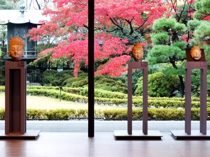 Garden view from entrance hall, Nezu Museum © Nezu Museum