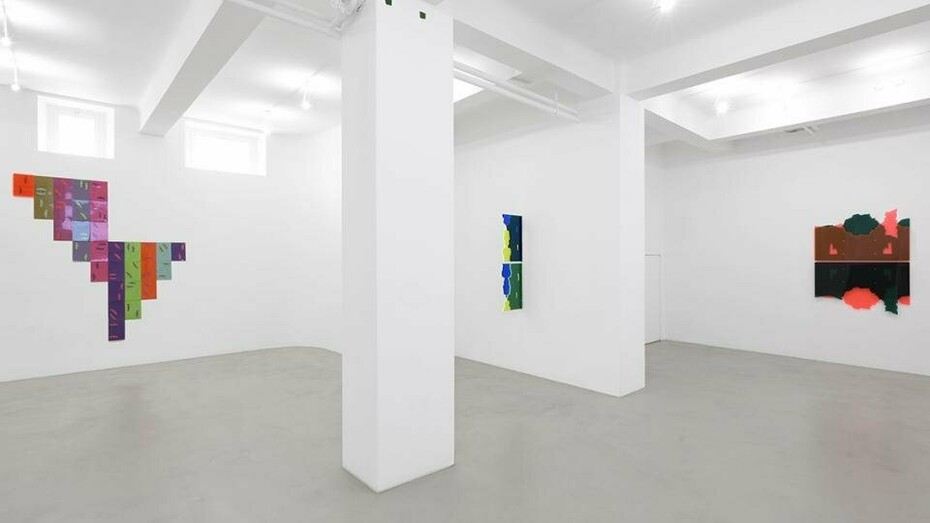 Francesco Candeloro, vista della mostra. Per gentile concessione della galleria A arte Invernizzi