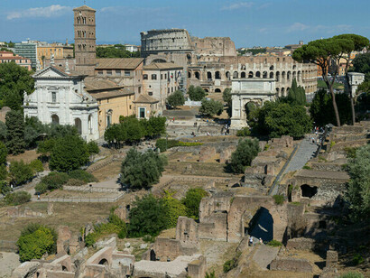 Foro Romano, Roma, Italia